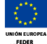 Logotipo de la Unión Europea y el programa FEDER